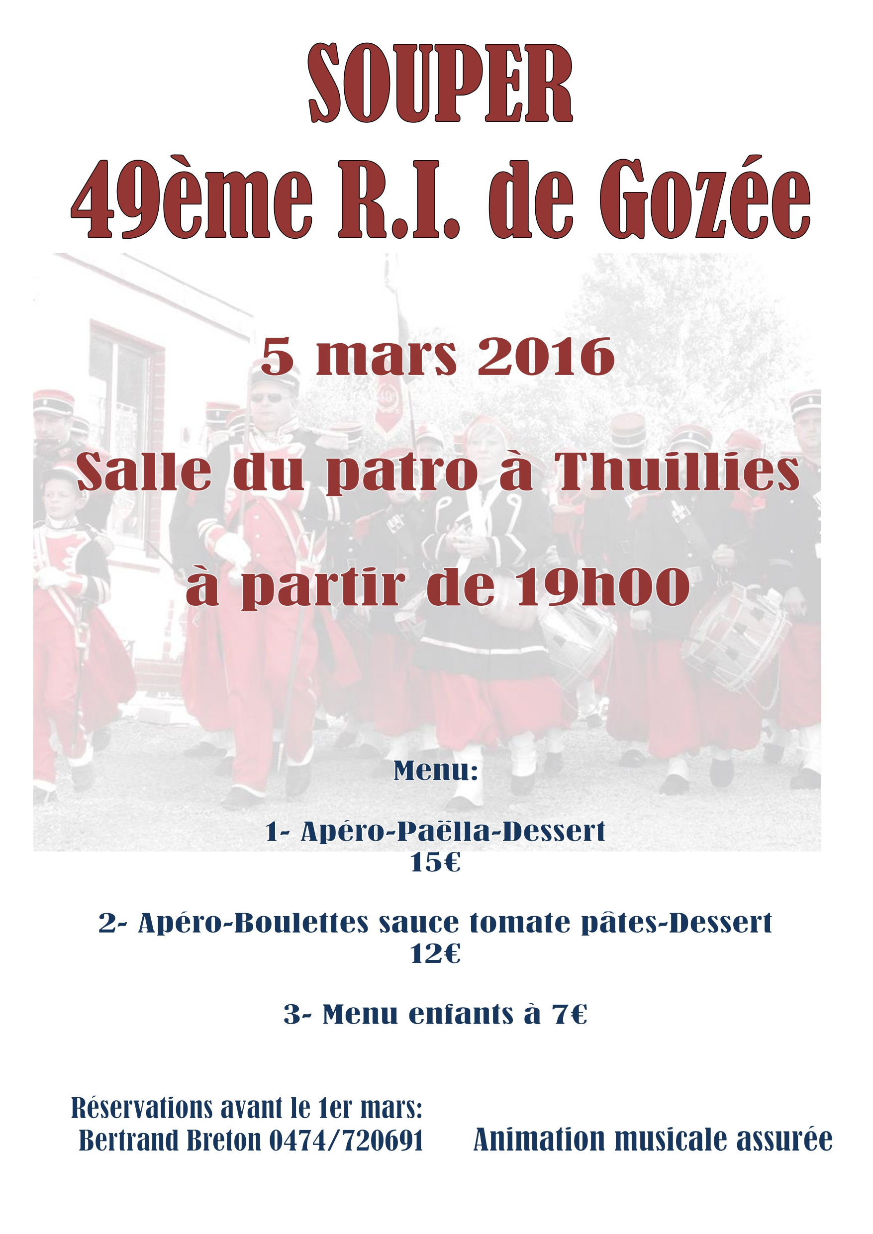 Affiche souper