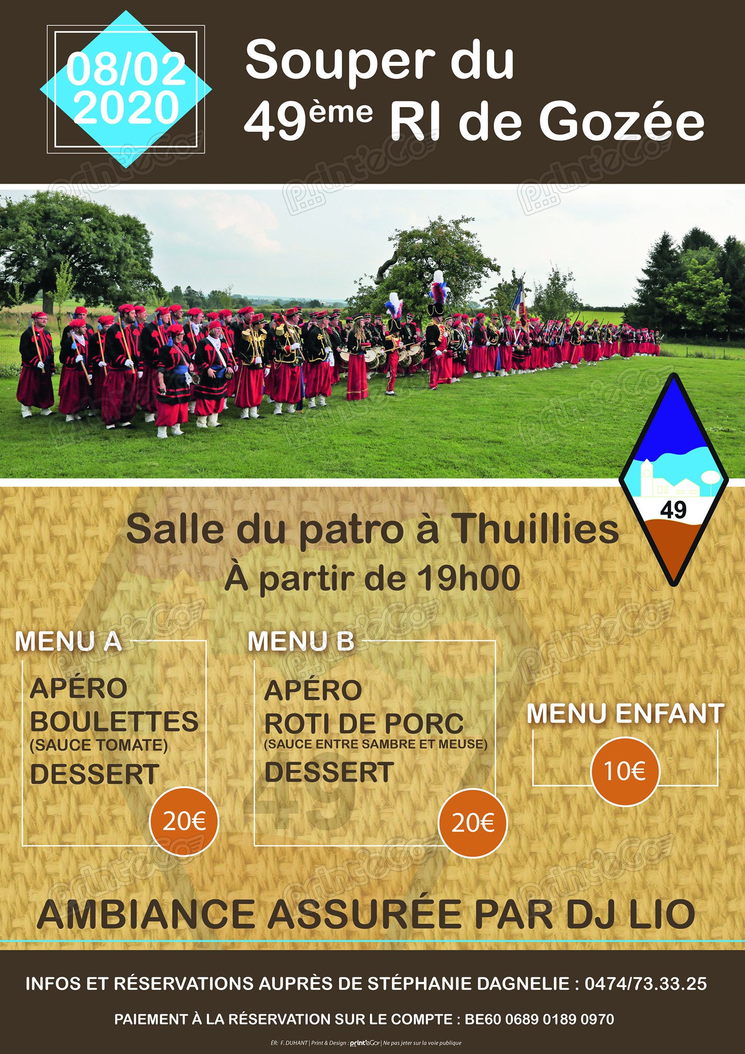 Affiche souper